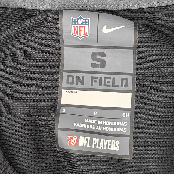 NFL Las Vegas Raiders Josh Jacobs Nike Black Game Player Jersey Small - Picture 3 of 5